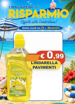 Magazzini del Risparmio Lindarella lavapavimenti offerta