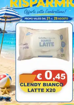 Magazzini del Risparmio Clendy bianco latte offerta