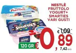 Jero Market Nestlé Fruttolo Yogurt+ Smarties vari gusti offerta