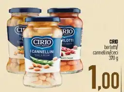 Ciro Amodio Cirio i cannellini offerta