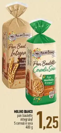 Ciro Amodio Mulino Bianco pan bauletto integrale 5 cereali e soia offerta