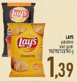 Ciro Amodio Lays patatine classiche offerta