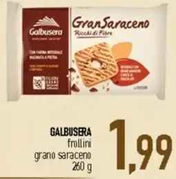Ciro Amodio Galbusera frollini grano saraceno offerta