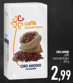 Ciro Amodio Caffè macinato fresco Ciro Amodio offerta