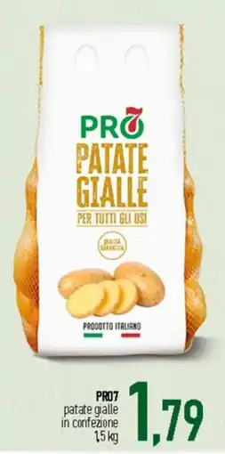 Ciro Amodio PRO7 patate gialle offerta