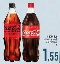 Ciro Amodio Coca Cola classica/zero/zero caffeina offerta
