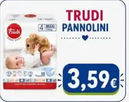 Sanitaria Gaia Trudi pannolini offerta
