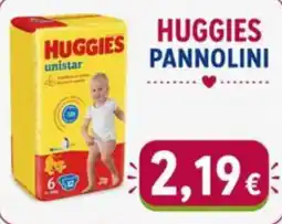 Sanitaria Gaia Huggies pannolini unistar offerta