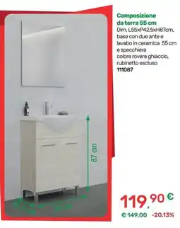 Bricoware Composizione da terra offerta