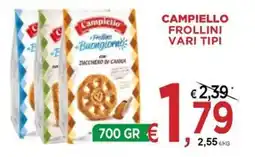 Jero Market Campiello frollini vari tipi offerta