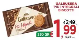 Jero Market Galbusera Più Integrali Biscotti offerta