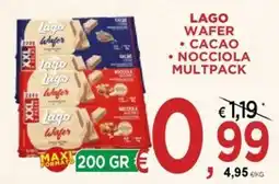 Jero Market Lago Wafer Cacao Nocciola offerta