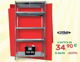 Bricoware Grimp scaffale offerta