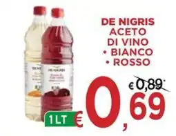 Jero Market Aceto di vino De Nigris offerta