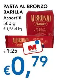 Migross Superstore Pasta al bronzo Barilla offerta