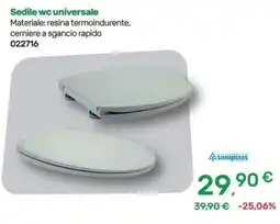 Bricoware Sedile wc universale saniplast offerta