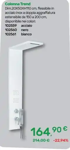Bricoware Colonna Trend offerta