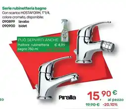 Bricoware Rubinetteria bagno Piralla offerta
