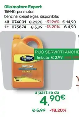 Bricoware Olio motore Expert offerta