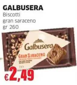 Mercati Alimentari Galbusera biscotti gran saraceno offerta