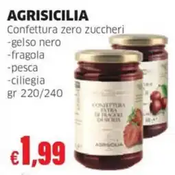Mercati Alimentari Confettura zero zuccheri AGRISICILIA offerta