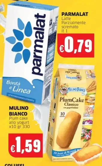 Mercati Alimentari Parmalat Latte Parzialmente Scremato offerta