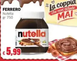 Mercati Alimentari Nutella offerta