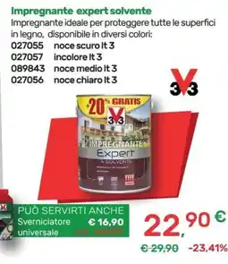 Bricoware Impregnante Expert solvante offerta