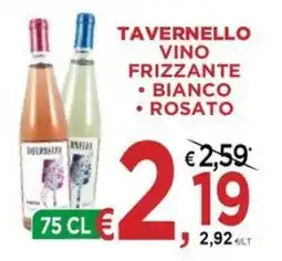 Jero Market Tavernello vino frizzante bianco rosato offerta
