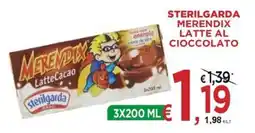 Jero Market Merendix Latte Cacao sterilgarda offerta