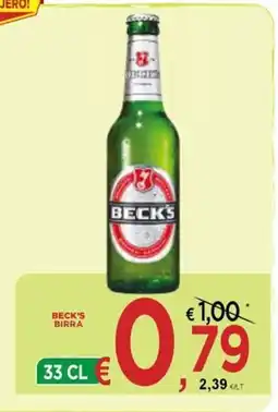 Jero Market Beck's birra offerta