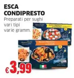 Mercati Alimentari Esca condipresto offerta