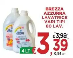 Jero Market Brezza azzurra lavatrice offerta