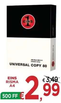 Jero Market Eins risma A4 offerta