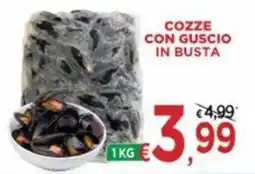 Jero Market Cozze con guscio in busta offerta