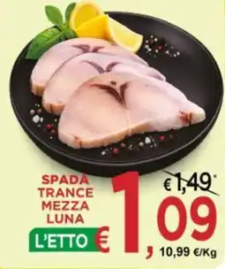 Jero Market Spada tranci mezza luna offerta