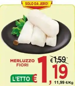 Jero Market Merluzzo Fiori offerta