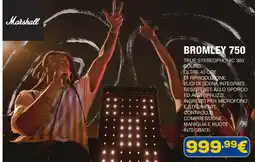 Euronics Marshall Bromley 750 offerta
