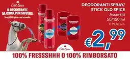 Migross Superstore Deodoranti spray/stick Old Spice offerta