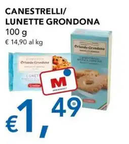 Migross Superstore Canestrelli Lunette Grondona offerta