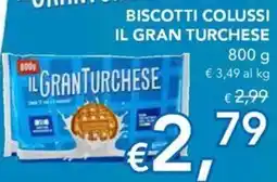 Migross Superstore Biscotti Colussi Il Gran Turchese offerta