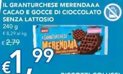 Migross Superstore Il Granturchese merendaaa cacao e gocce di cioccolato senza lattosio offerta