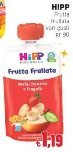 Mercati Alimentari Hipp frutta frullata offerta