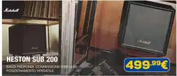 Euronics Marshall Heston Sub 200 offerta