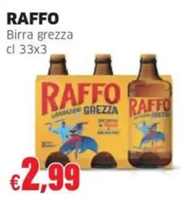 Mercati Alimentari Raffo birra grezza offerta