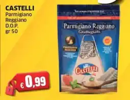 Mercati Alimentari Parmigiano Reggiano D.O.P. Grattugiato Castelli offerta