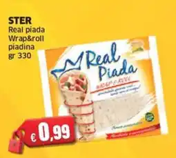 Mercati Alimentari Real piada Wrap&roll offerta