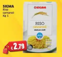 Mercati Alimentari Sigma Riso carnaroli offerta
