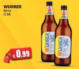 Mercati Alimentari Birra Wührer offerta