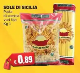 Mercati Alimentari Pasta di semola Sole di Sicilia offerta
